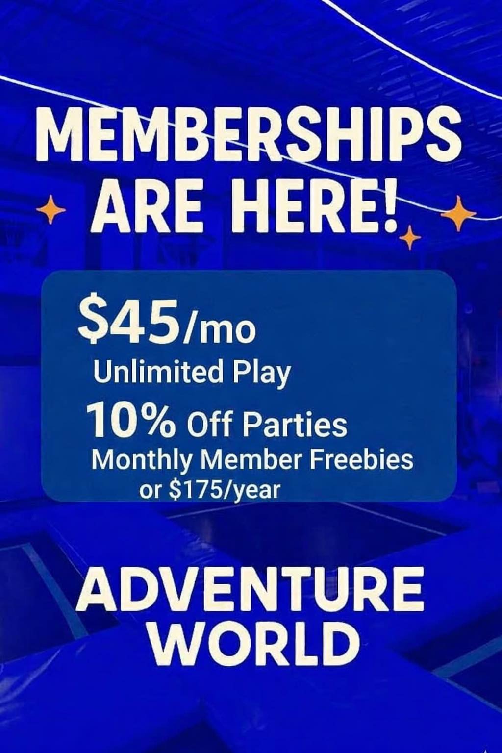 Memberships Flyer